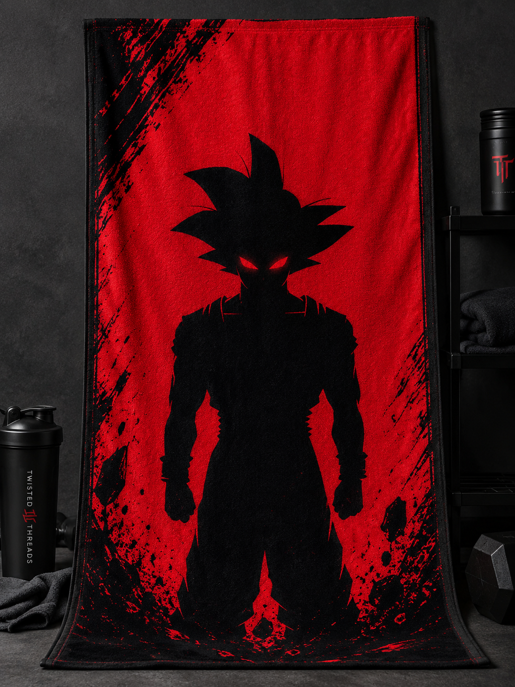 Anime Inspired Premium Woven Bath Towel | 100% Cotton Jacquard Towel