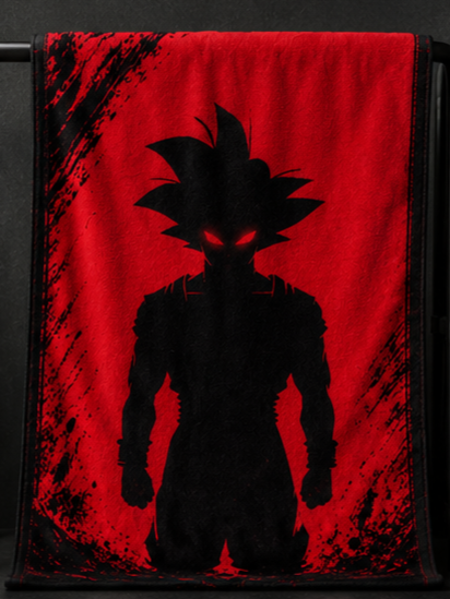 Anime Inspired Premium Woven Bath Towel | 100% Cotton Jacquard Towel