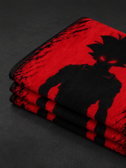 Anime Inspired Premium Woven Bath Towel | 100% Cotton Jacquard Towel